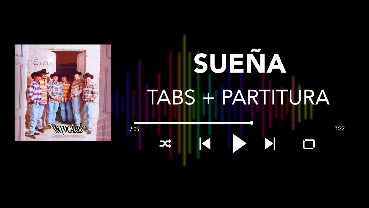 Intocable - Sueña (Bass Cover/Tabs + Partitura + Acordes)
