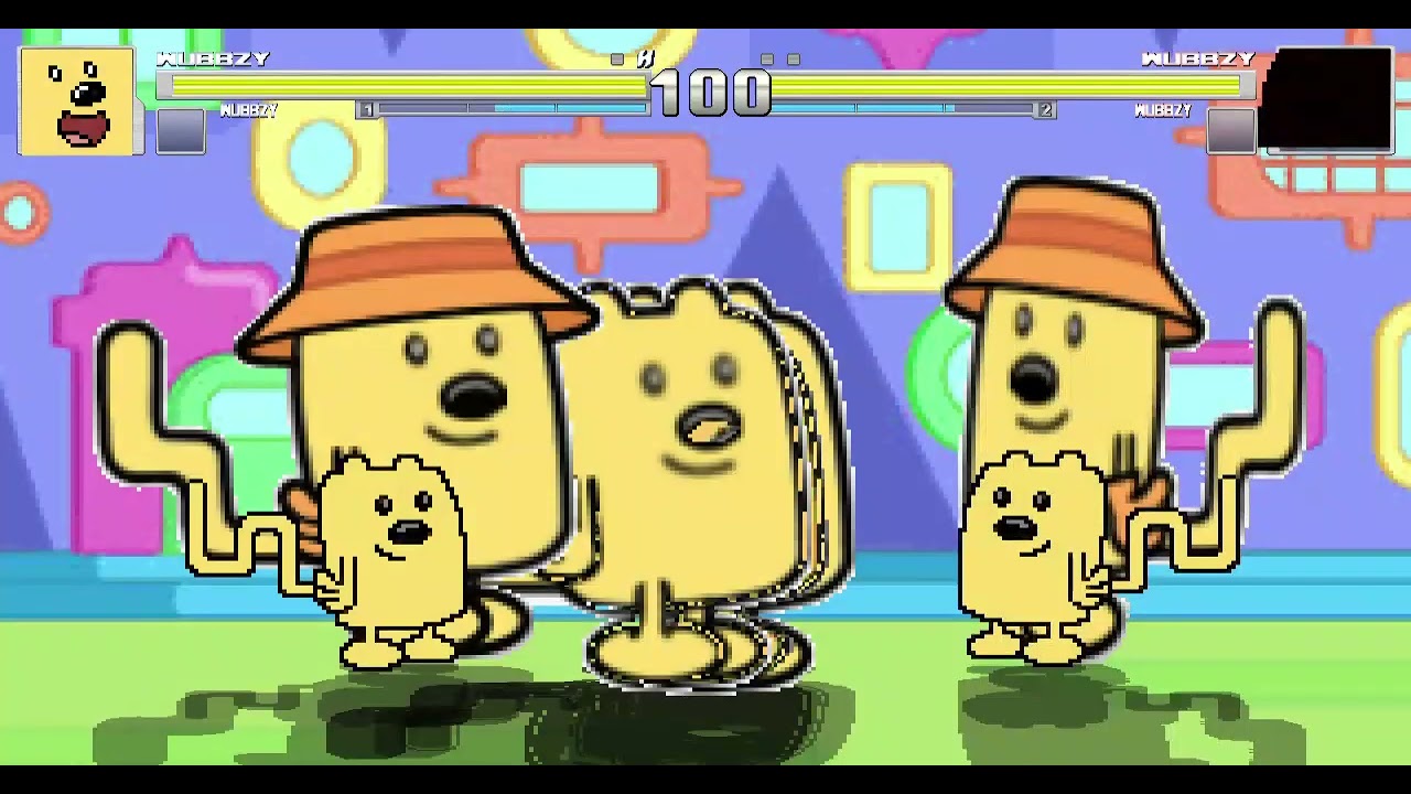 Mugen Battle Wubbzy 4v4 Party