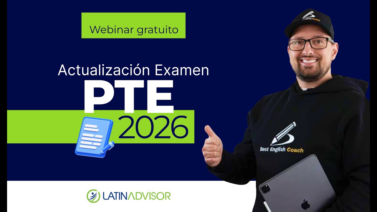 Actualizaciones del examen PTE para el 2026