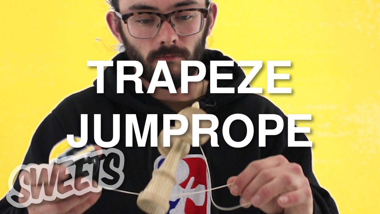 How to TRAPEZE JUMPROPE - Kendama Trick Tutorial - Sweets Kendamas