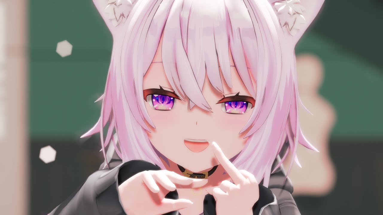 【猫又おかゆ】キュートなカノジョ【MMD】