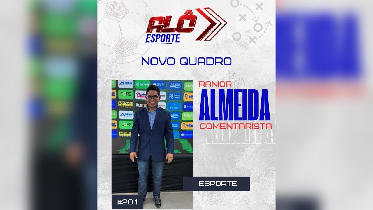 🟤 Alô Esportes estreou na quinta-feira, 19 JUN 2025 - Programa Alô Roraima da @TVATIVACANAL20.1