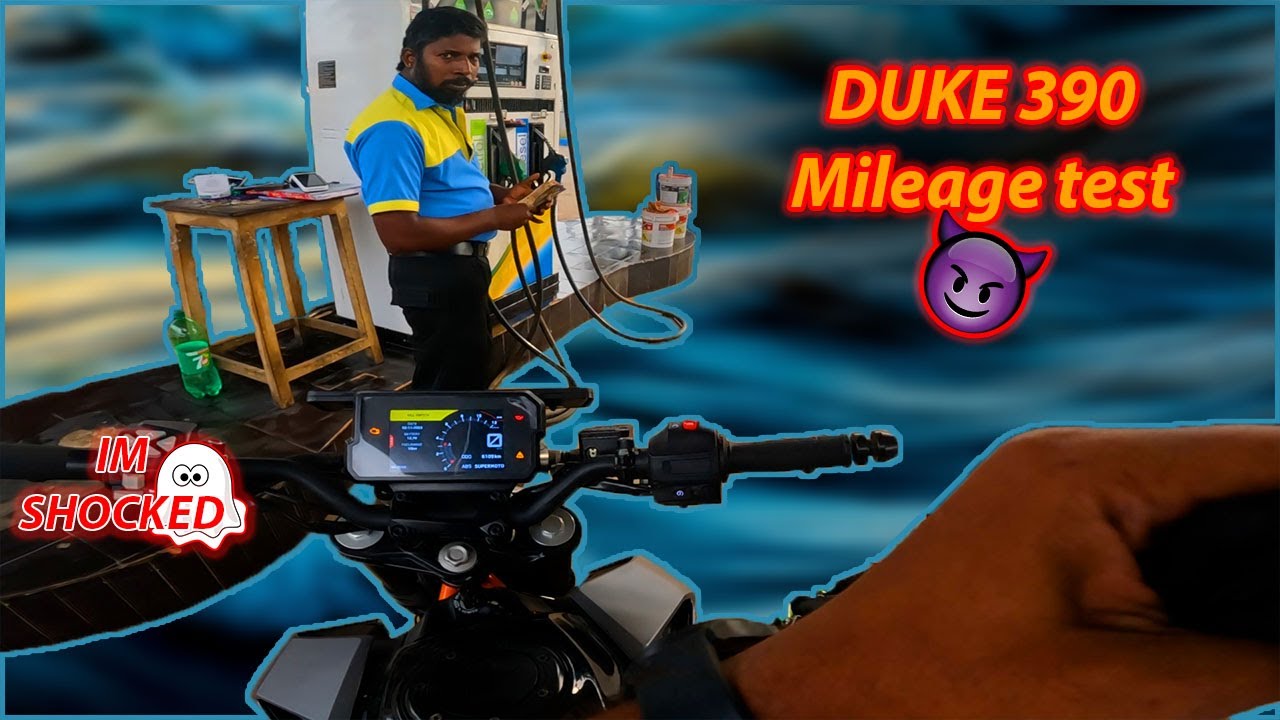 Duke390 Fuel Economy test Tamil ❤️🔥 OMG 😱shocking 😍 @thirdeye_viator_d90 #tamil #motovlog