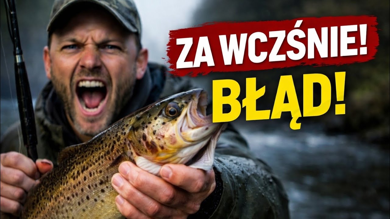 Za wcześnie na pstrągi? Sprawdziłem
