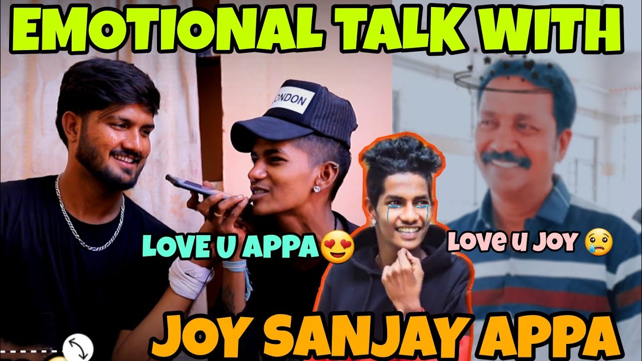 JOY SANJAY EMOTIONAL 😰TALK WITH APPA 🖤| JOY SANJAY STARTED CRYING 😭| VJ SAMEER | HASHTAG TODAY
