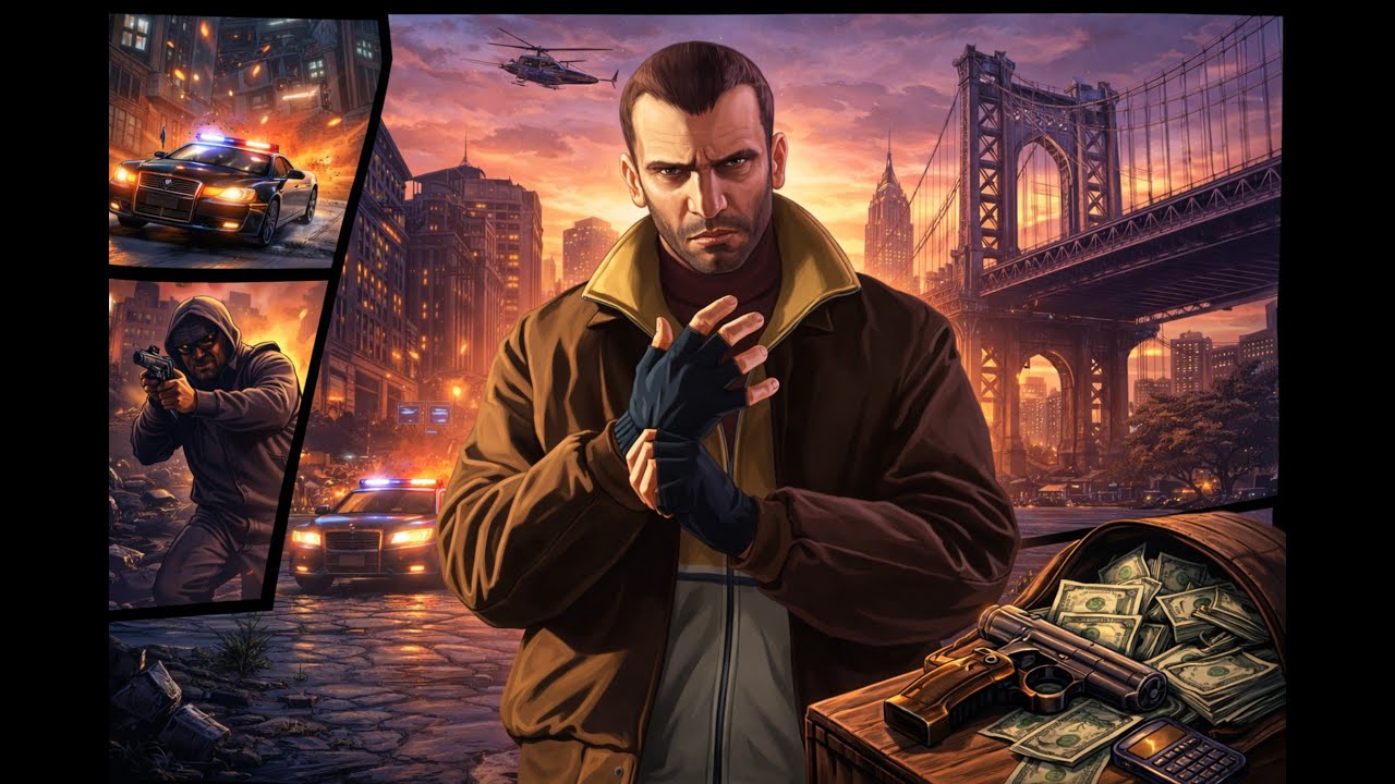 Grand Theft Auto IV Main Theme (Cinematic Action Cover)