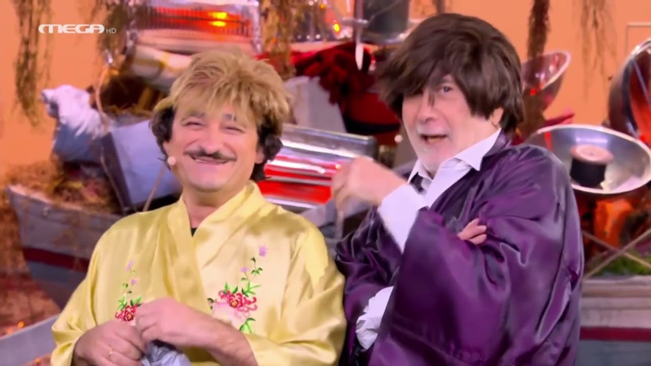 O Χαραλαμπόπουλος στον Λαζόπουλο - Πολύ γέλιο!