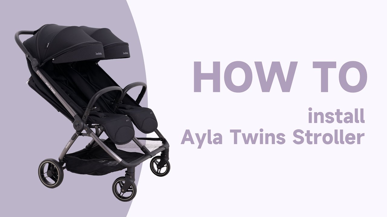How to Assemble the Ayla Twins Stroller in Minutes.