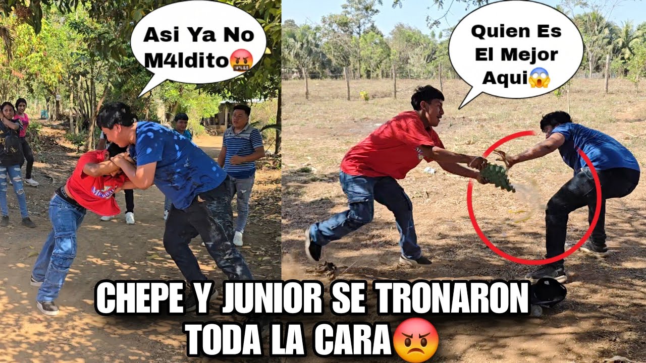 CHEPE Por Pas4rse De Abvsiv0 Con JUNIOR Le P4rt1er0n T0da Su Madr3😡🤯Vean Como Lo Agarr4ron😱