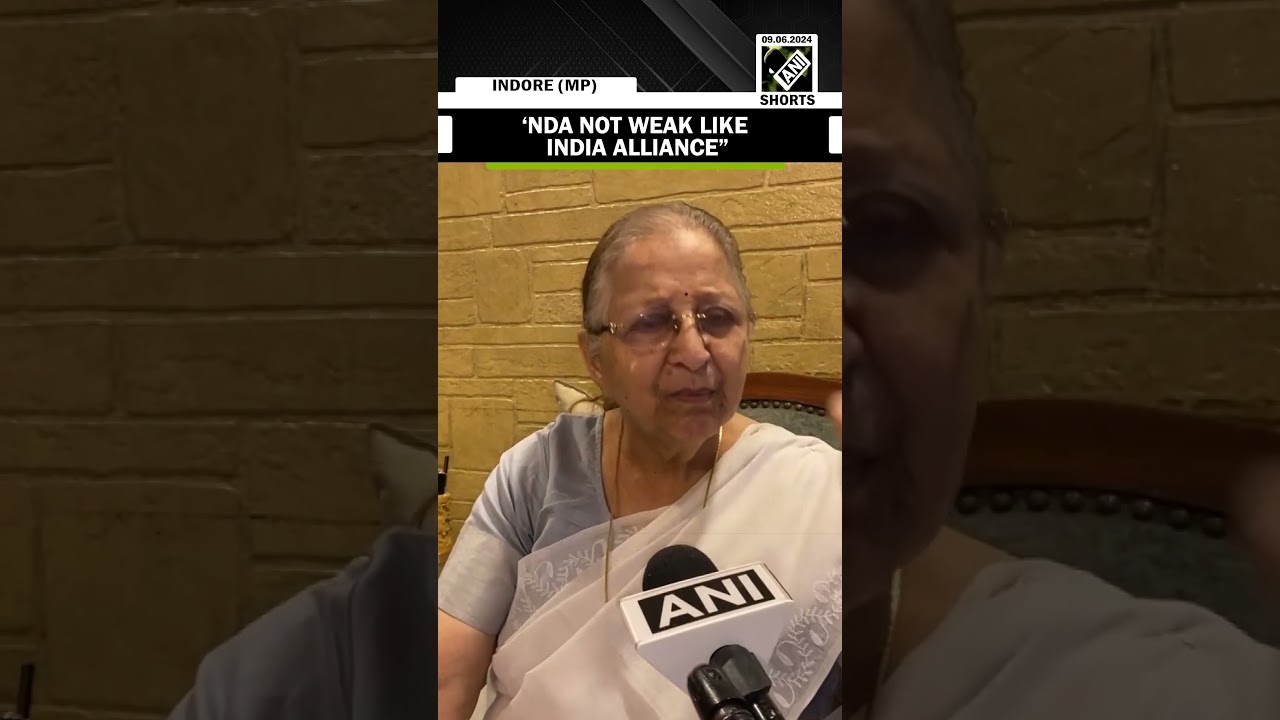 &ldquo;NDA is not weak as INDIA alliance&hellip;&rdquo; Former LS Speaker Sumitra Mahajan counters Opposition