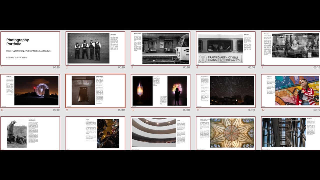Photography Portfolio for BA Hons Photography Application