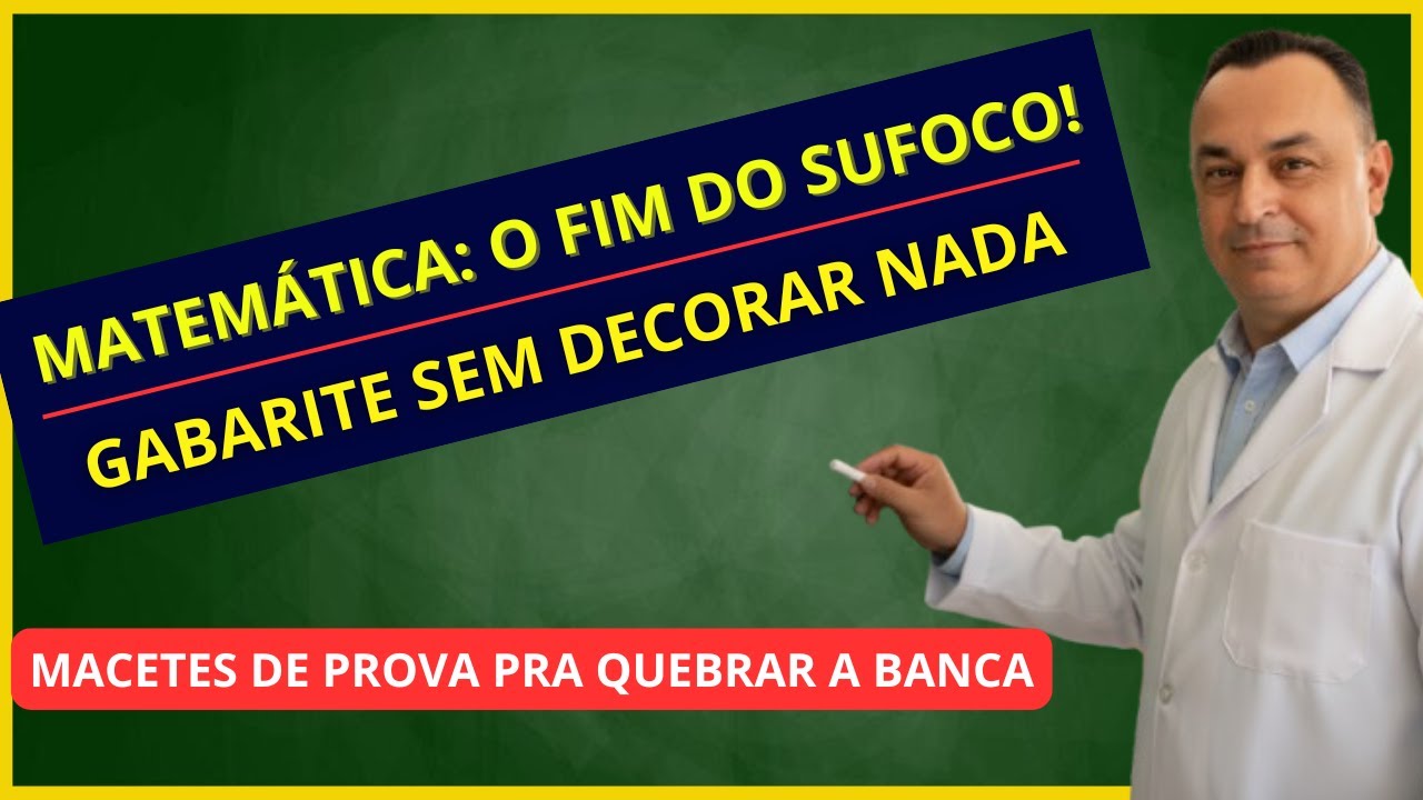 LINGUAGEM QUE O POVÃO ENTENDE! PORCENTAGEM, PROBABILIDADE, CONVERSÃO DE MEDIDAS, MMC, GEOMETRIA...