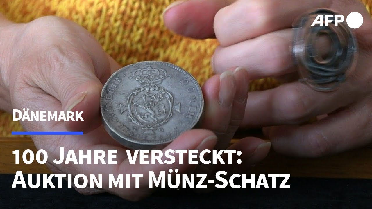 Hundert Jahre versteckt: Seltene M&uuml;nzsammlung wird versteigert | AFP