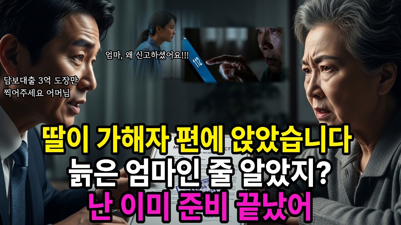 30년 경리 출신 어머니, 사위의 집 담보 계획 미리 막아버린 방법ㅣ노후사연ㅣ가족갈등ㅣ오디오북ㅣ조건부신탁