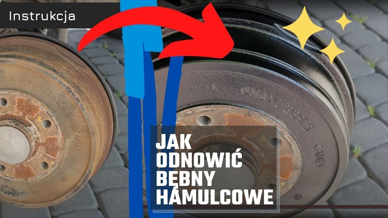 🌟MB#070 Jak pomalować bębny hamulcowe
