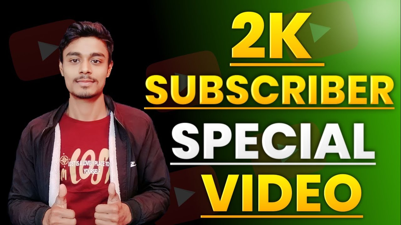 2K SUBSCRIBER Special video || Finaly 2000 SUBSCRIBER complete ho gaya | Thank you @ManojDey