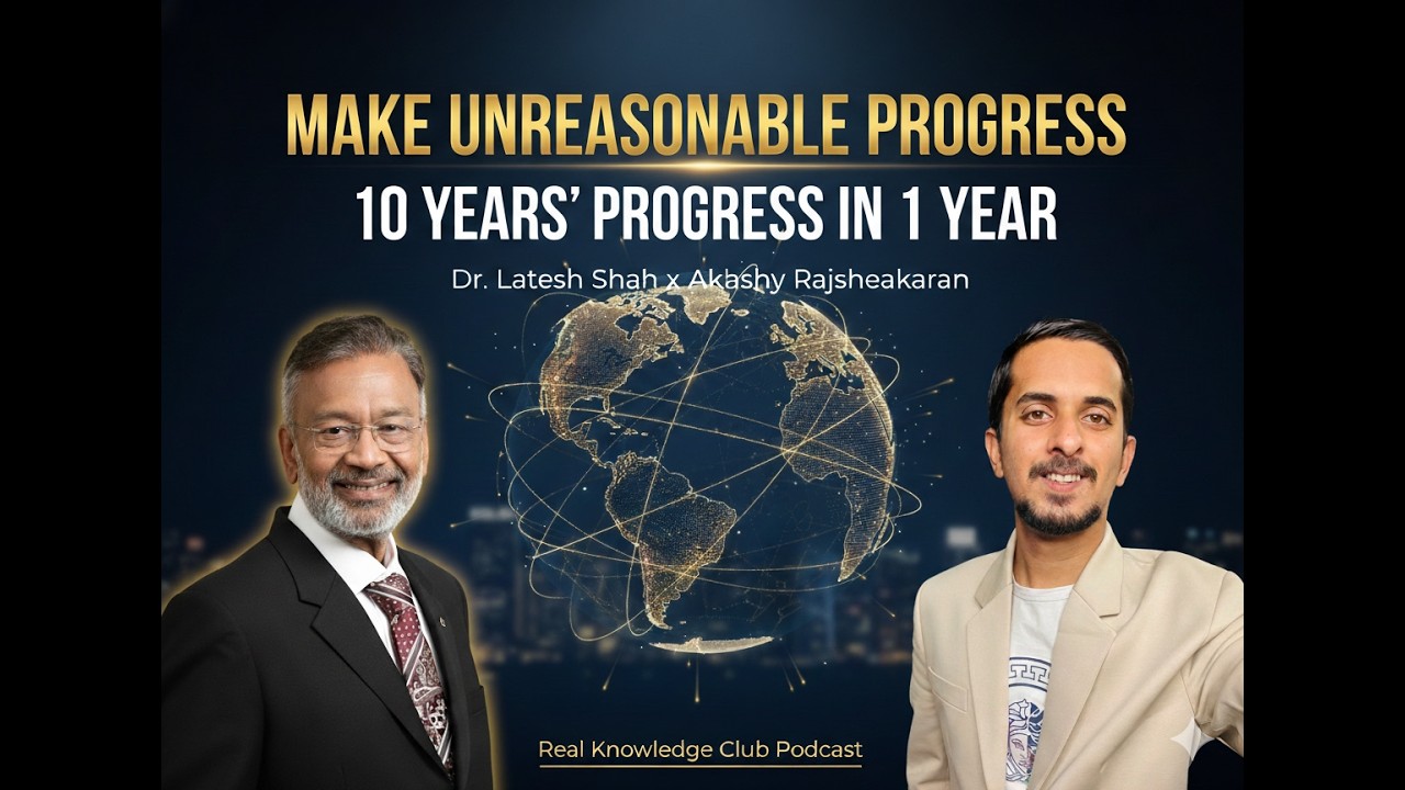 How to Become a Great Leader, Teacher & ICON in the AI Era | Dr Latesh Shah & Akshay in 2026