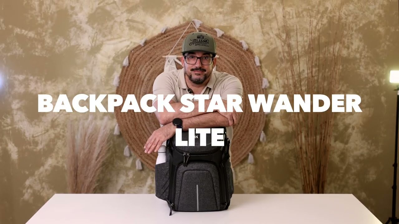 REVIEW MOCHILA FOTOGRAFICA K&F Concept STAR WANDER 2025 lo MEJOR para PROFESIONALES. Kentfaith