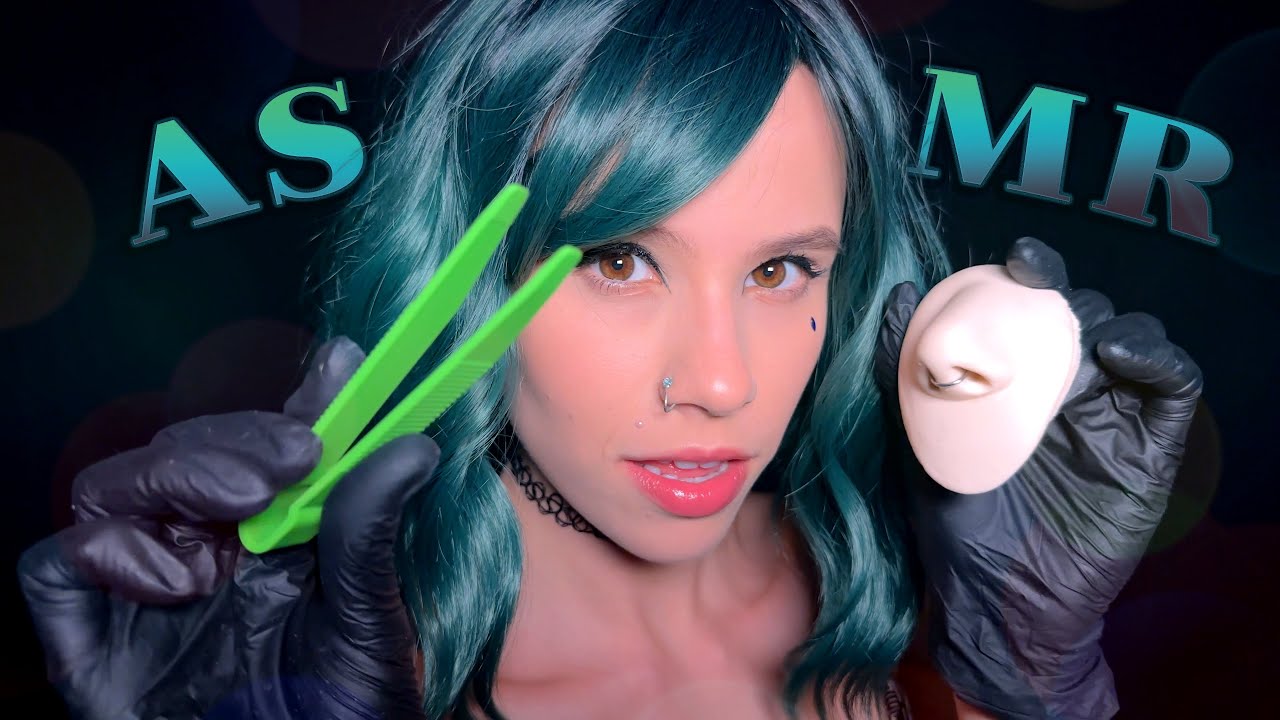ASMR Sessão de PIERCING CORPORAL comigo [MUITOS ARREPIOS]