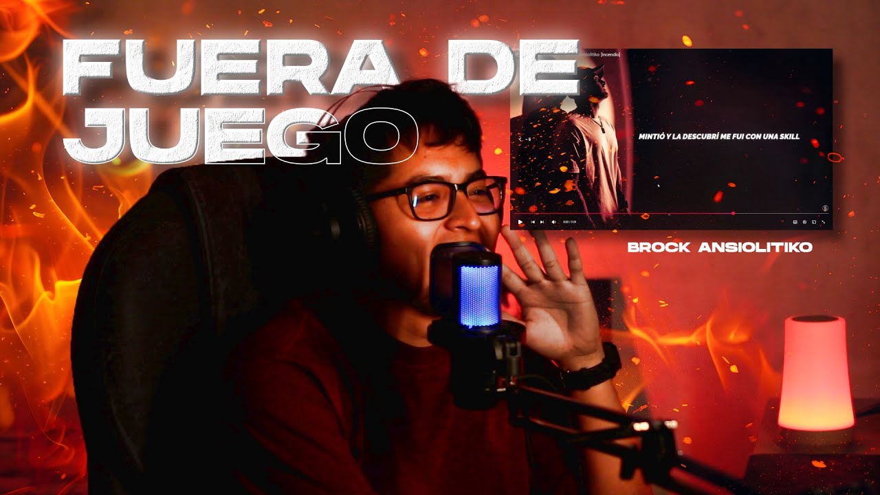 FUERA DE JUEGO 🔥 Brock Ansiolitiko [Incendio] - REACCIÓN