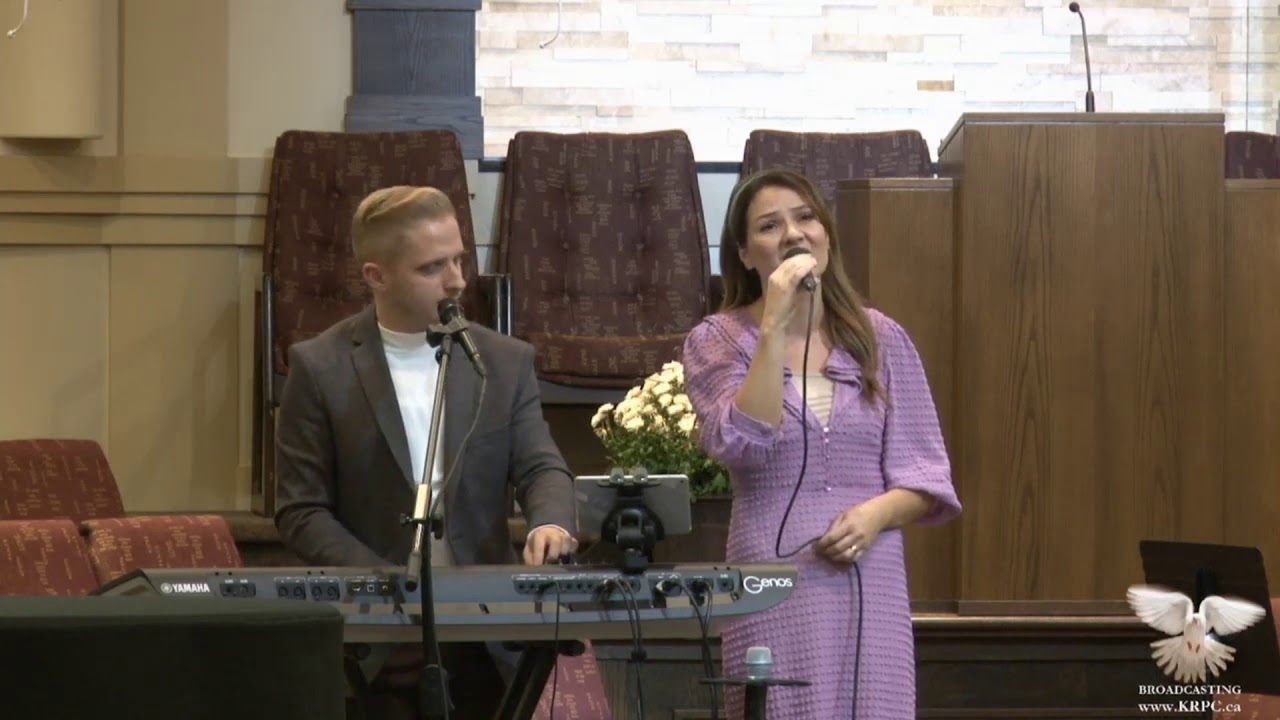 Emma și Cristi Repede - Tu m-ai cules din pulbere - în Biserica Penticostala Romana din Kitchener,