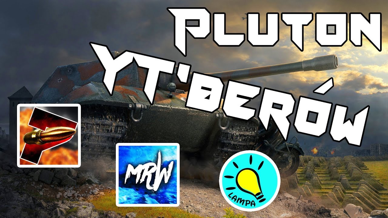Stream z Pocisk7! #49 - Pluton YouTuber&oacute;w z Lampą i MrWindowsR było wspaniale ;) - World of Tanks!