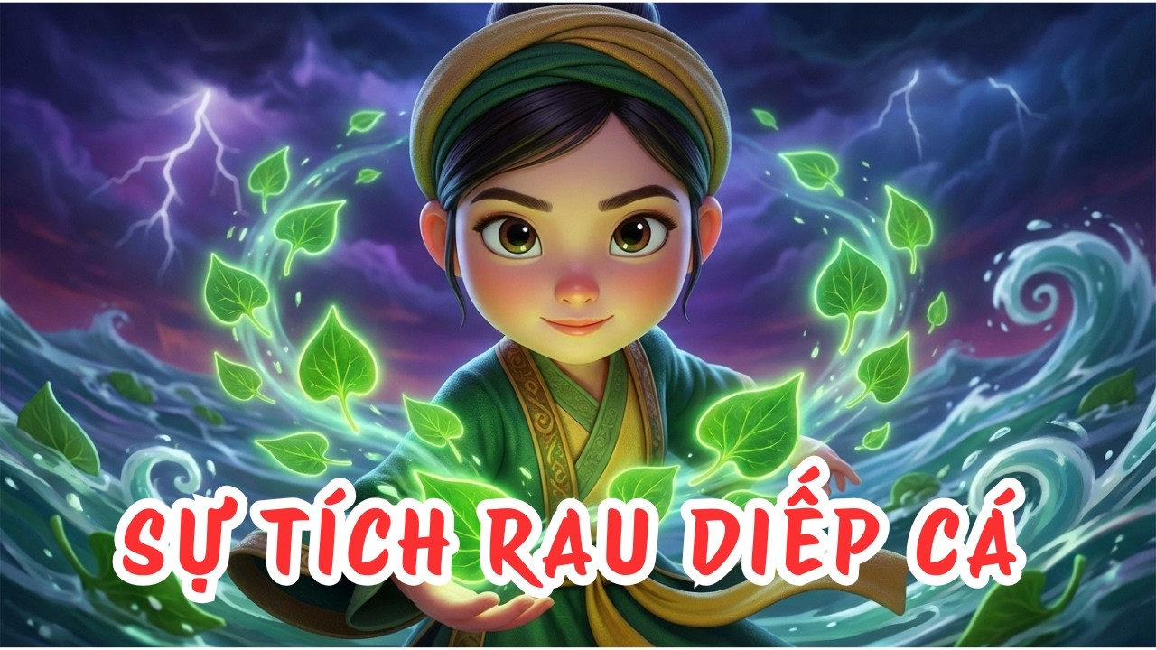 SỰ TÍCH RAU DIẾP CÁ - TRUYỆN CỔ TÍCH DÂN GIAN