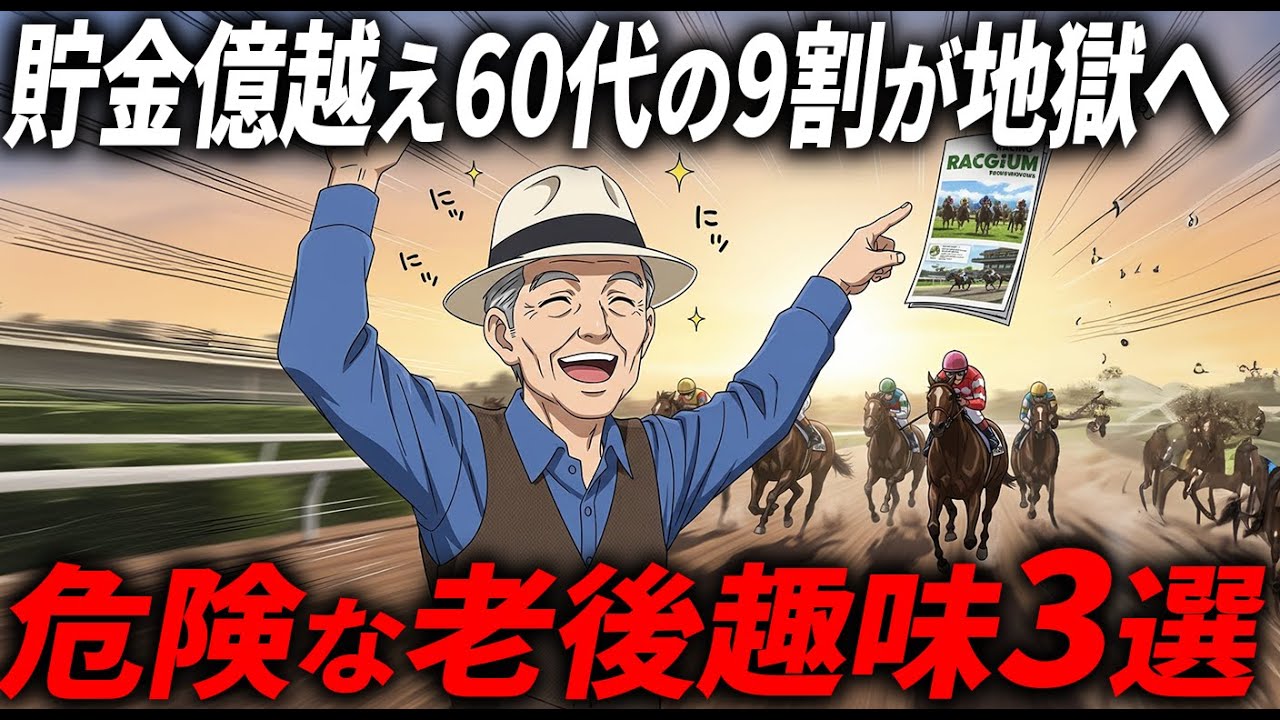 【貯金2億→借金200万】一瞬で貯金が底をついた定年後の危険な趣味