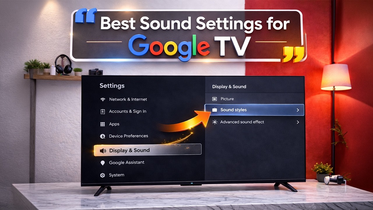 Best Sound Settings for Google TV | All Google TV Sound Styles