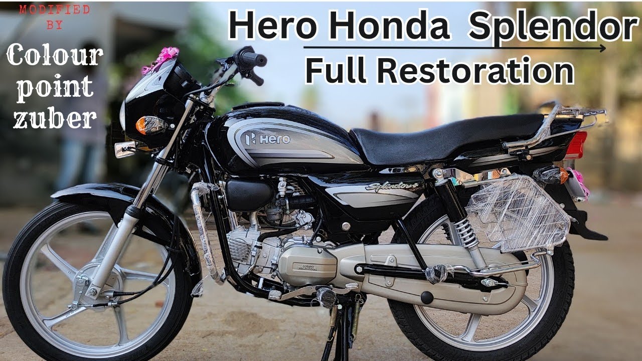 Hero Honda splendor Modified|Hero Honda splendor Restoration