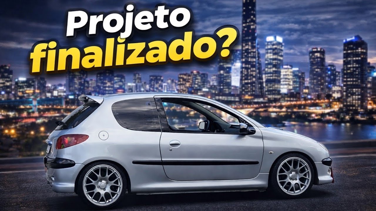 Peugeot 206 com Intake + Abafador Esportivo! 