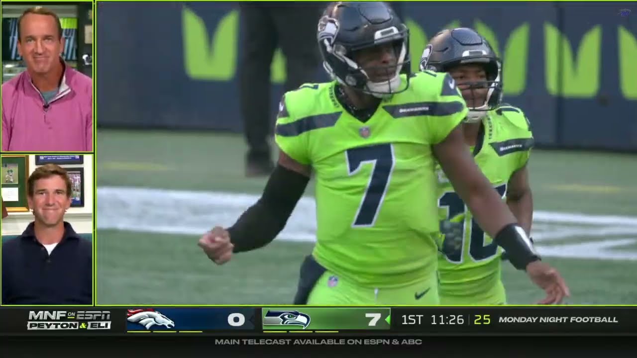 Peyton & Eli break down Geno Smith's INSANE touchdown