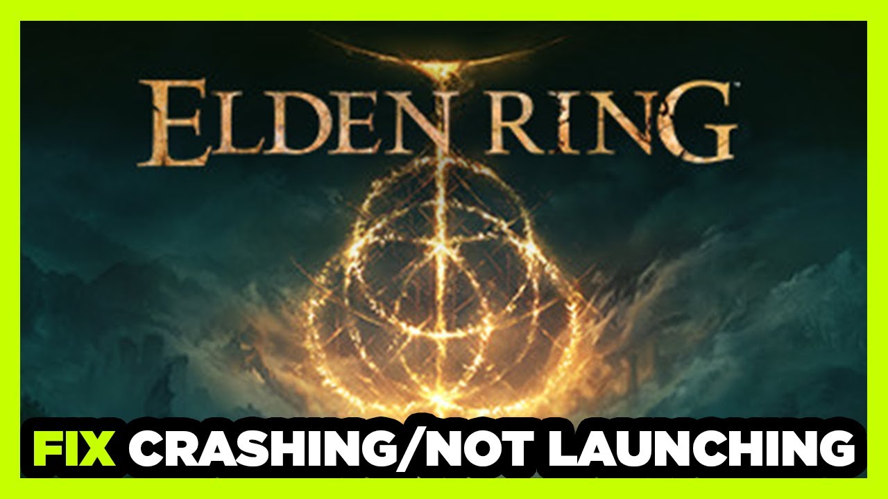 How to FIX Elden Ring Crashing / Not Launching!