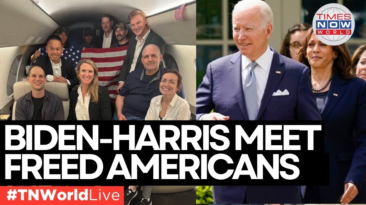 US News LIVE: Biden and Harris Greet Freed Americans in a Historic US-Russia Swap | Times Now World