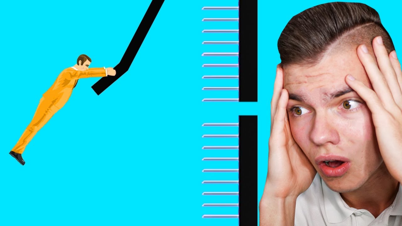 CZY DA SIĘ POKONAĆ TĄ NIEMOŻLIWĄ HUŚTAWKĘ LINOWĄ?! (Happy Wheels)