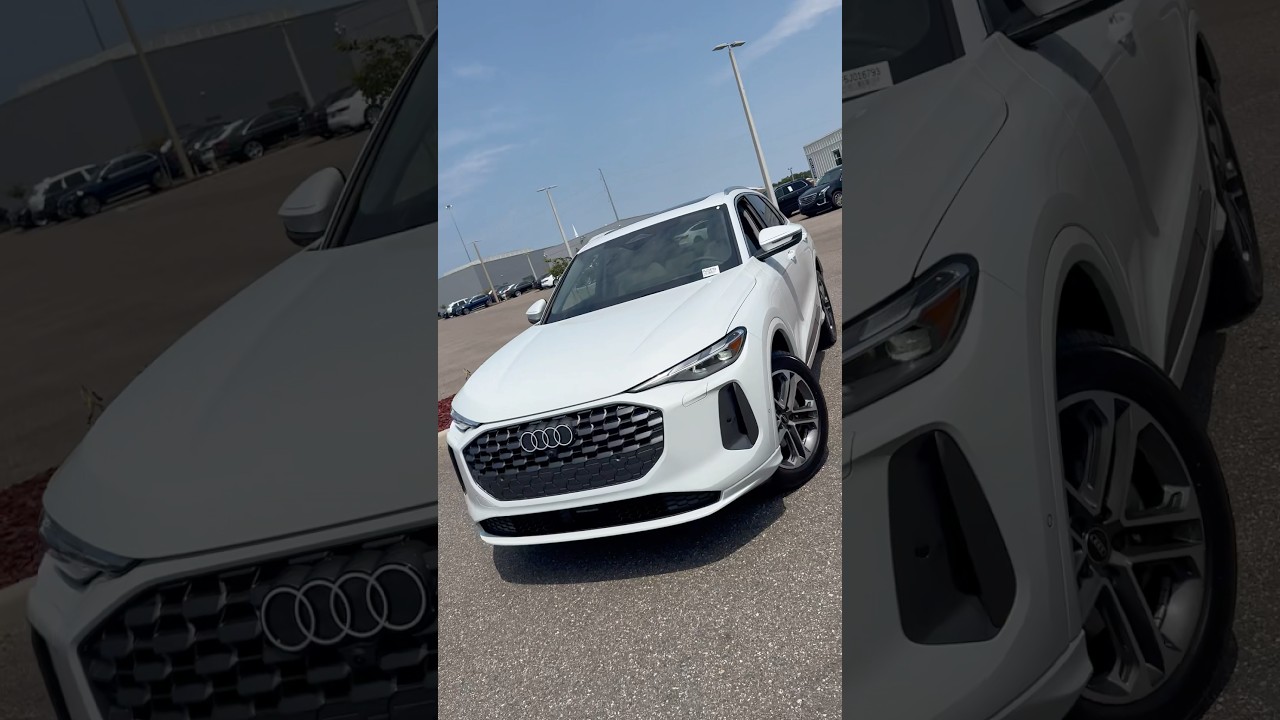 All new 2025 Audi Q5 in Glacier White‼️ #audi #audiq5 #q5 #audicar #audilover #audilife #audilove