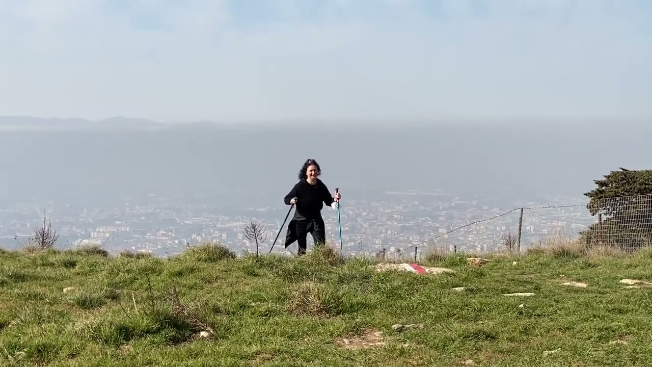 Scalata in cima alla Calvana di Prato.