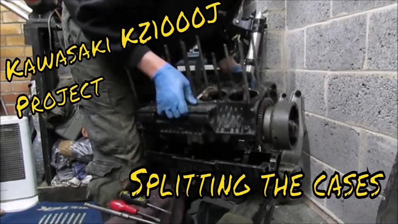 Kawasaki KZ1000J/Z1000J2   Project - Splitting the cases - Part 6