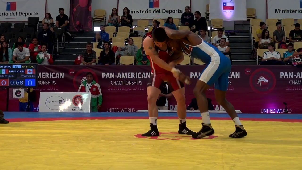 Quarterfinal GR - 59 kg: Ali SOTO MACIAS (MEX) df. Dylan Wainsworth WILLIAMS (CAN), 4-0