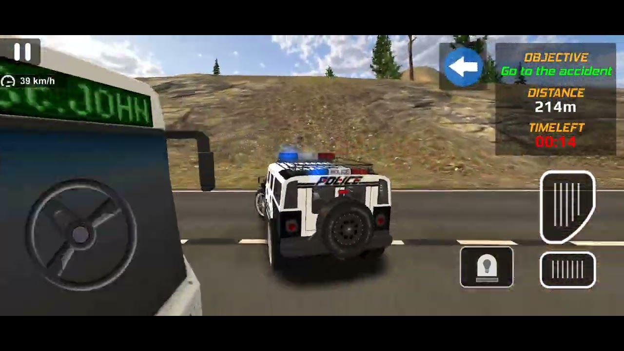 Police car chase cop simulator best game for android phone-3D view quality @astroxyt-k4e subscribe