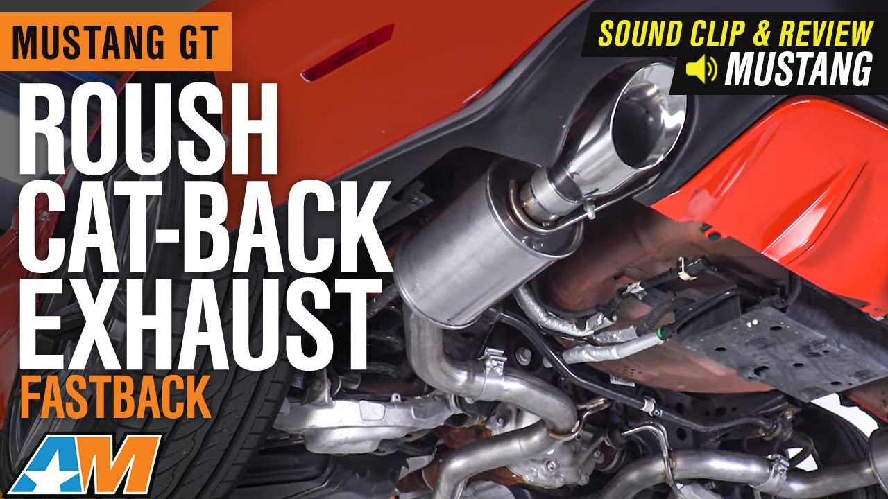 2015-2017 Mustang GT Roush Cat-Back Exhaust - Fastback Sound Clip & Review