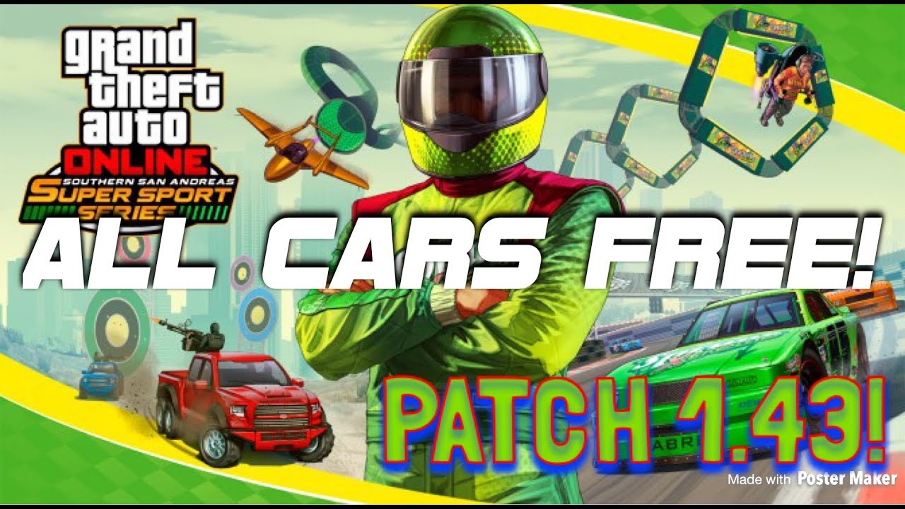 1 STEP! ANY CAR FREE! [MODDED AND RARE CARS!] AFTER PATCH 1.43! (XBOX PS4 PC)