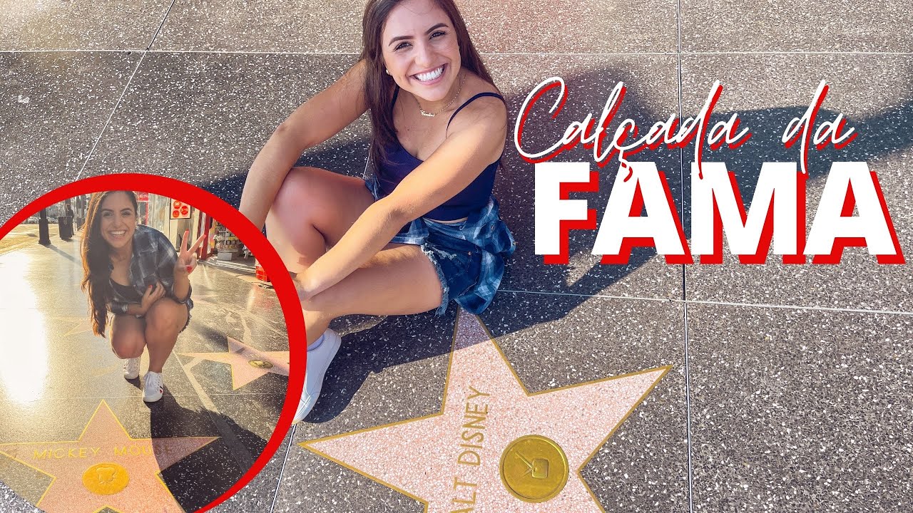 Tour na calçada da fama em Hollywood | Viagem California