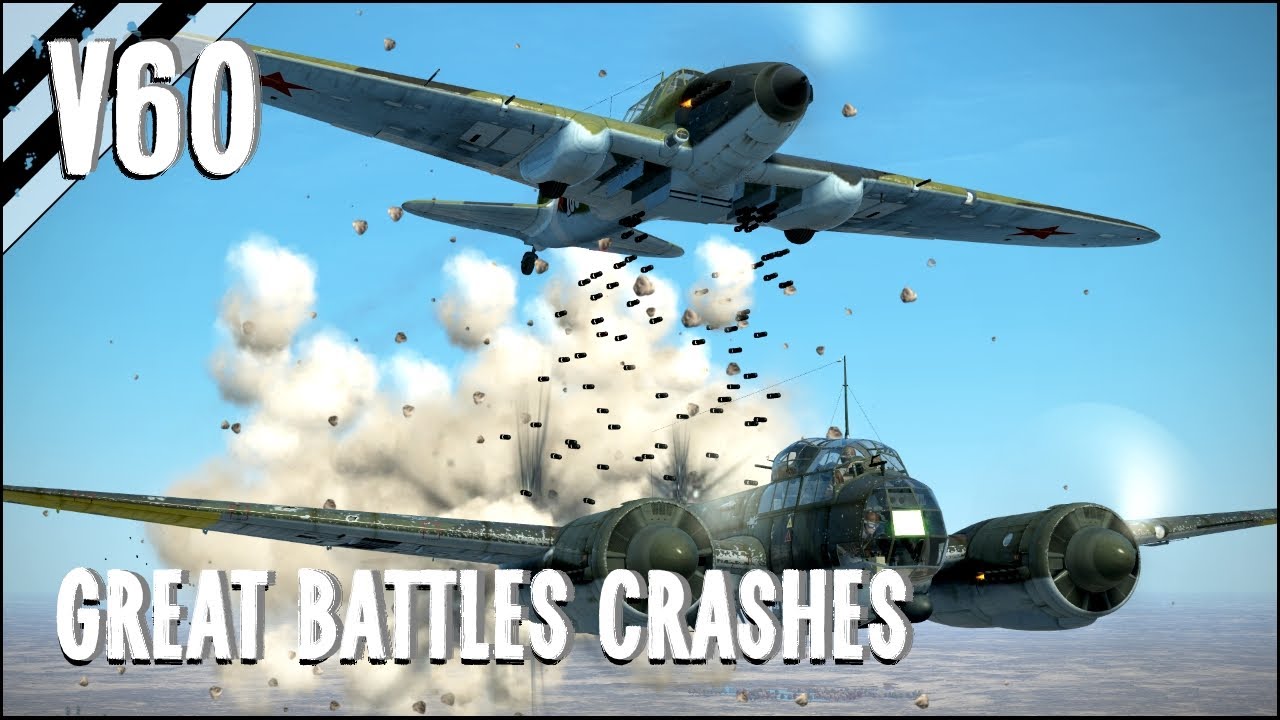 Bombing Bombers, Bomber Dogfights, Crashes & More! V60 | IL-2 Sturmovik Flight Simulator Crashes