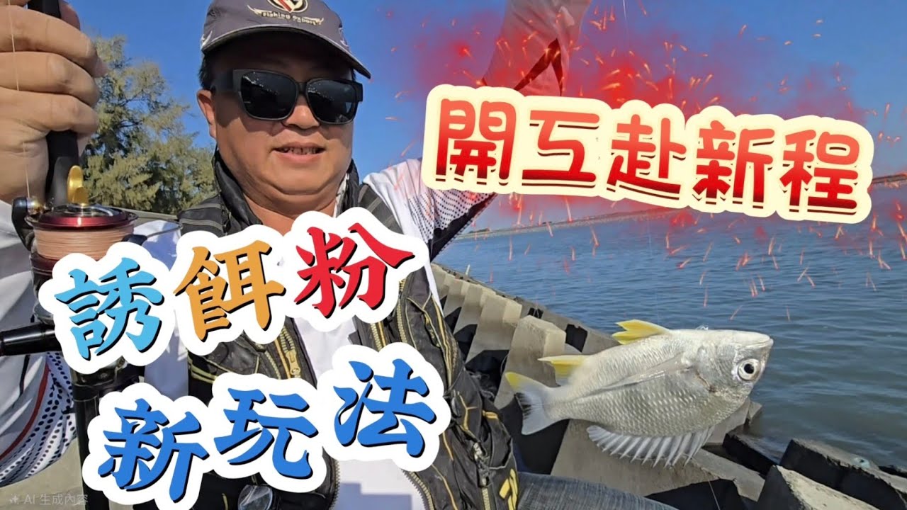 打粉的新玩法，何須花大錢。#打粉 #玩法 #擊白磯奴 @小盧釣魚趣 