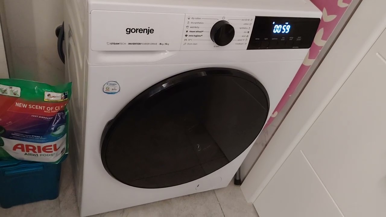 Gorenje kombinovana veš mašina - pranje pamučnog veša