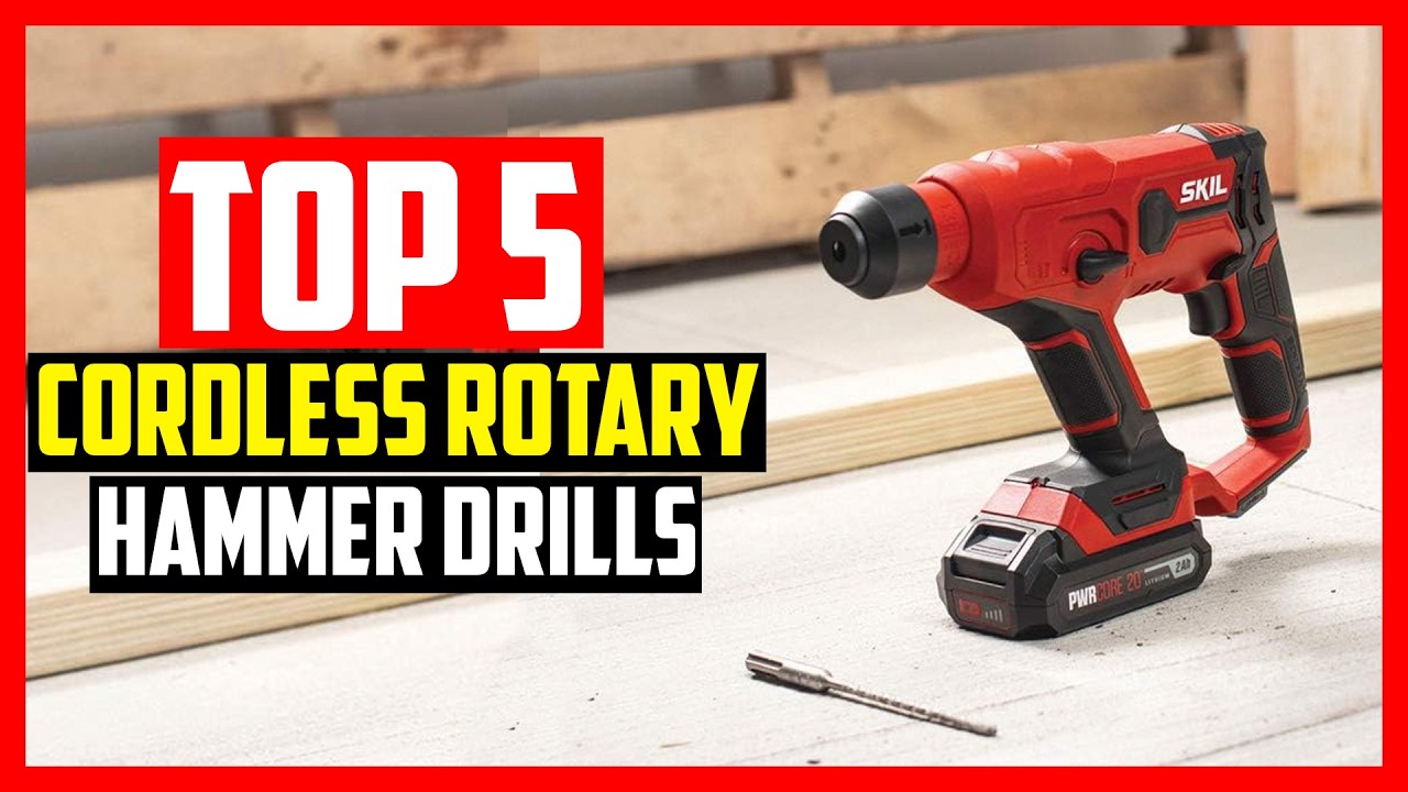 Top 5 Best Cordless Rotary Hammer Drills 2026