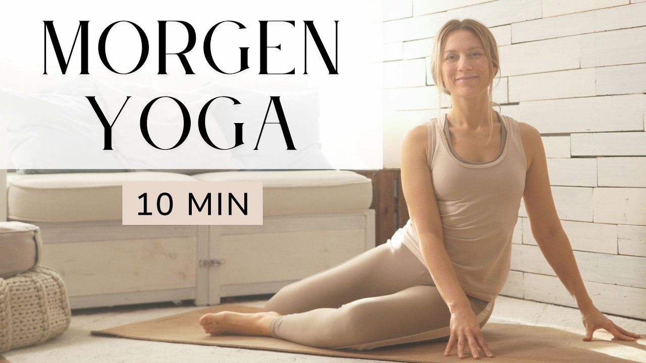 10 Min Morgenyoga für den Rücken | sanfter & achtsamer Start in den Tag | auch für Anfänger