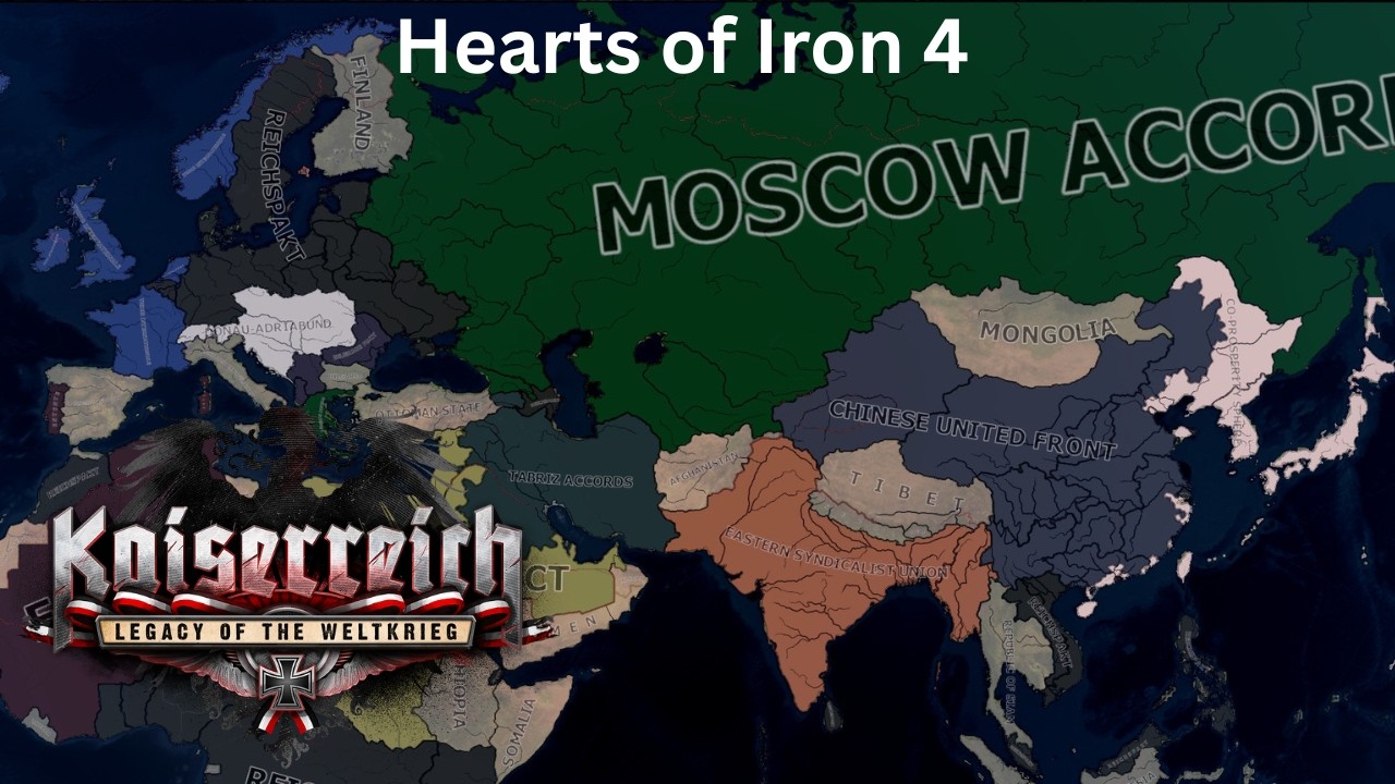 Kaiserreich - HOI4 Timelapse