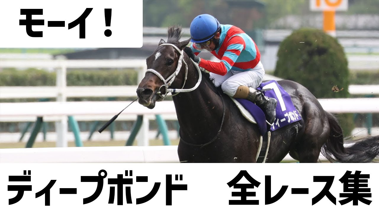 【競馬】ディープボンド全レース集　宝塚記念前必見